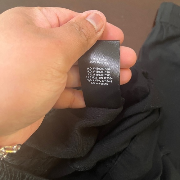 Sunday Best Aritzia Black Elastic Waistband Jogger Size Medium Comfy Flowy Relax - Picture 6 of 6